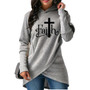 Casual Faith Sweatshirt Hoodie For Women's