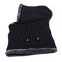 2-in-1 Stylish Winter Knitted Beanie Hat and Men Scarf