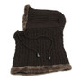 2-in-1 Stylish Winter Knitted Beanie Hat and Men Scarf
