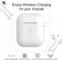 Qi Wireless Charger Soft Silicone Case Earphones for Apple Airpods 2 1 Bluetooth Wireless Earphone Protective Skin Cover Box