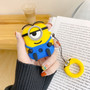 Cute Cartoon Wireless Bluetooth Case For Apple Airpods Earphone Silicone Headphones Cases For Airpods 2 Protective soft Cover