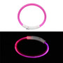 Rechargeable Flashing Night Dog Collars USB luminous pet