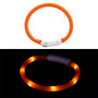 Rechargeable Flashing Night Dog Collars USB luminous pet