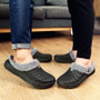 Slippers Fur Warm Fuzzy Plush Garden Clogs Mules Slippers Home Indoor Couple Slippers