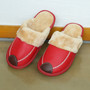 Men Leather Slippers Warm Indoor Slipper Waterproof House Shoes