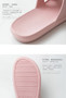 Slippers Spring Summer Indoor Comfortable Thick Bottom Non-slip Soft slippers