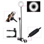 Universal Selfie Ring Light with Flexible Mobile Phone Holder Desk Lamp LED Light