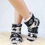 Winter Fur Slippers Women Warm House Slippers Plush Cotton Indoor In-Home Cute Shoes