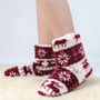 Winter Fur Slippers Women Warm House Slippers Plush Cotton Indoor In-Home Cute Shoes