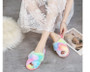 Winter Women House Slippers Faux Fur Fashion Warm Shoes Woman Slip on Flats Female cozy home