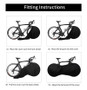 Bike Protect Cover Bicycle Protective Stretch Cover Anti-dust Wheels Frame Cover Scratch-proof Storage Bag Bike Accessories