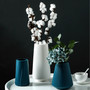 Vase simple home decoration flower vase flower pot imitation ceramic plastic vase