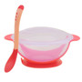 Baby Bowl Set Training Bowl Spoon Tableware Set Dinner Bowl Learning Dishes With Suction Cup Children Training Dinnerware TSLM