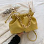 Barabum Wild Crossbody Bag Fashion Thick Chain Cloud Bag