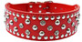 Studded 2 Inch Wide leather Dog Collar