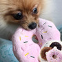 Pink Coffee Color Pet Dog Chew