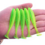 10 Pcs/lot 75mm 2.2g Shiner Jig Silicone Soft Swimbait Lure