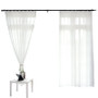 White Tulle Curtains