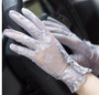 women's Lace sunscreen gloves