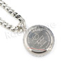 Hip Hop Post Malone Watch Pendant Necklace W/10mm 24" Miami Cuban Chain