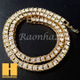 JESUS ROUND TENNIS CHAIN DIAMOND CUT 30" CUBAN LINK CHAIN NECKLACE S042