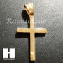 Mens 316L Stainless steel Gold Silver Jesus Cross Small Pendant SS011