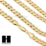 HIP HOP PRAYING HANDS PENDANT 20" 24" 30" CUBAN LINK CHAIN NECKLACE N37