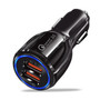 Car Charger Quick Charge 3.0 QC 3.0 Fast Charging Adapter Dual USB Car-Charger