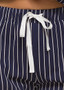 Pajamas Set Stripe Dot Prints Long Sleeve Button Down Nightwear/Free Shipping