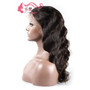 Loose Body Wave Brazilian Human Hair Front Lace Wig/Free Shipping