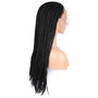 Micro Braided Lace Front Wigs Black Women Long Synthetic Hair Wig Heat Resistant/Free Shipping