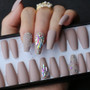 Glitter Ballet False nails