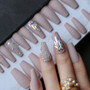 Glitter Ballet False nails