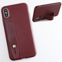Leather Wrist Strap Phone Holder Case For iPhone 11 Pro Max, 11 Pro, 11, Xs Max, XS/X, Xr, 8/7 Plus, 8/7, 6s Plus, or 6/6s