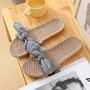 Suihyung Women Butterfly-knot Slippers Soft
