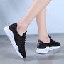 Women Air Cushion Sports Shoes Outdoor Running Lace Up