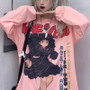 Japanese Anime Harajuku T-Shirt Oversized Top #JU2688