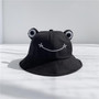 Kawaii Frog Bucket Hat Summer Sun Cap #JU2929