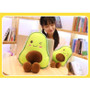 Kawaii Avocado Stuffed Toy Plush Fruit Pillow #JU2898