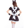 Black Cat Maid Dress Lolita Cosplay Costume #JU2473