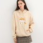 Cute Chubby Cheeks Shiba Inu Hoodie Kawaii Sweater #JU2920