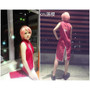 Naruto Sakura Haruno Red Cheongsam Cosplay Costume Set #JU2255