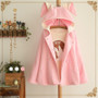 Kawaii Rabbit Eared Mori Girl Hoodie [3 Colors] #JU2252