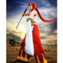 Fairy Tail Erza Scarlet Samurai Armor Cosplay Costume #JU2193