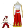 Fairy Tail Erza Scarlet Samurai Armor Cosplay Costume #JU2193