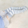 Kawaii Fuzzy Totoro Stockings Thigh High Socks #JU2058