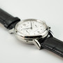 Sugess Chronograph Pilot Dress Watches with Genuine Leather Band