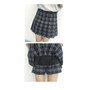 Kawaii Harajuku Style High Waist Plaid Mini Skirt [3 Colors] #JU2049