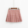 Kawaii Harajuku Style High Waist Plaid Mini Skirt [3 Colors] #JU2049