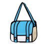 Kawaii 2D Anime Drawing Messenger Bag [5 Colors] #JU1826